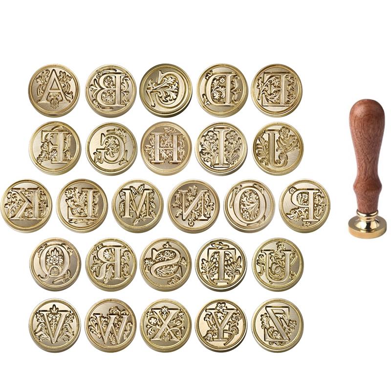 A-Z Vintage Sealed Wax Stamp H - Wax Seal Letter Kit recensione e prezzo