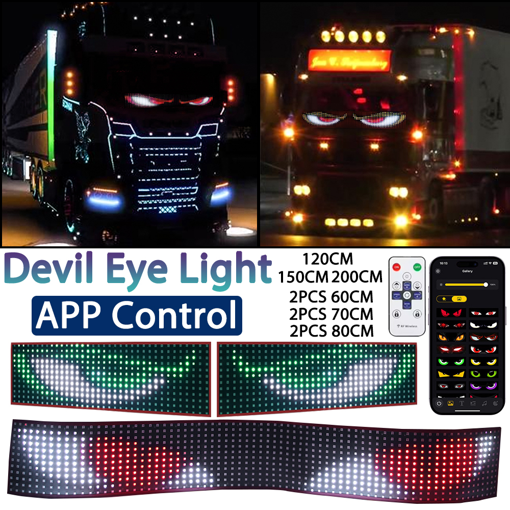 Truck Devil Eyes LED Light APP - Custom Map Poster recensione e prezzo