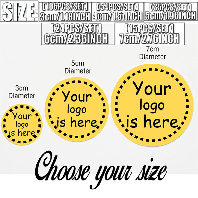 Custom Your Logo Border Round  - Personalized Name Box recensione e prezzo