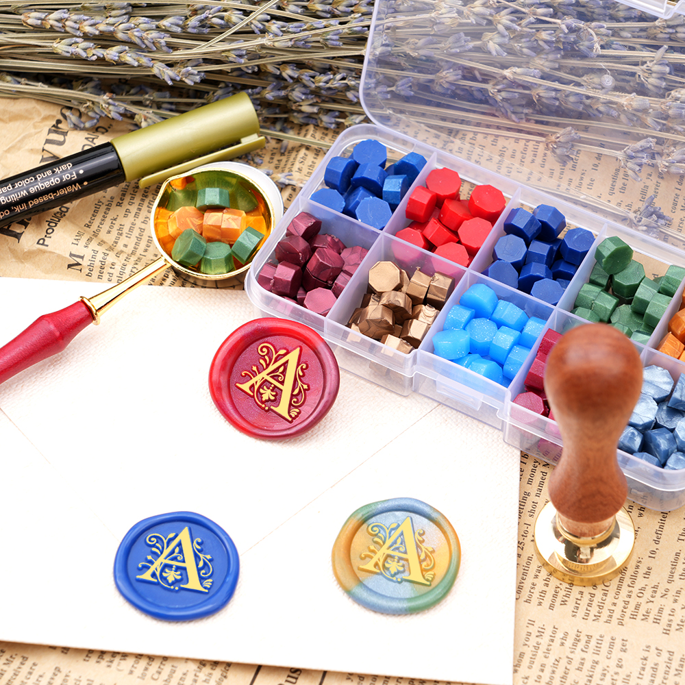 A-Z letter Wax Seal Stamp Kit  - Wax Seal Letter Kit recensione e prezzo
