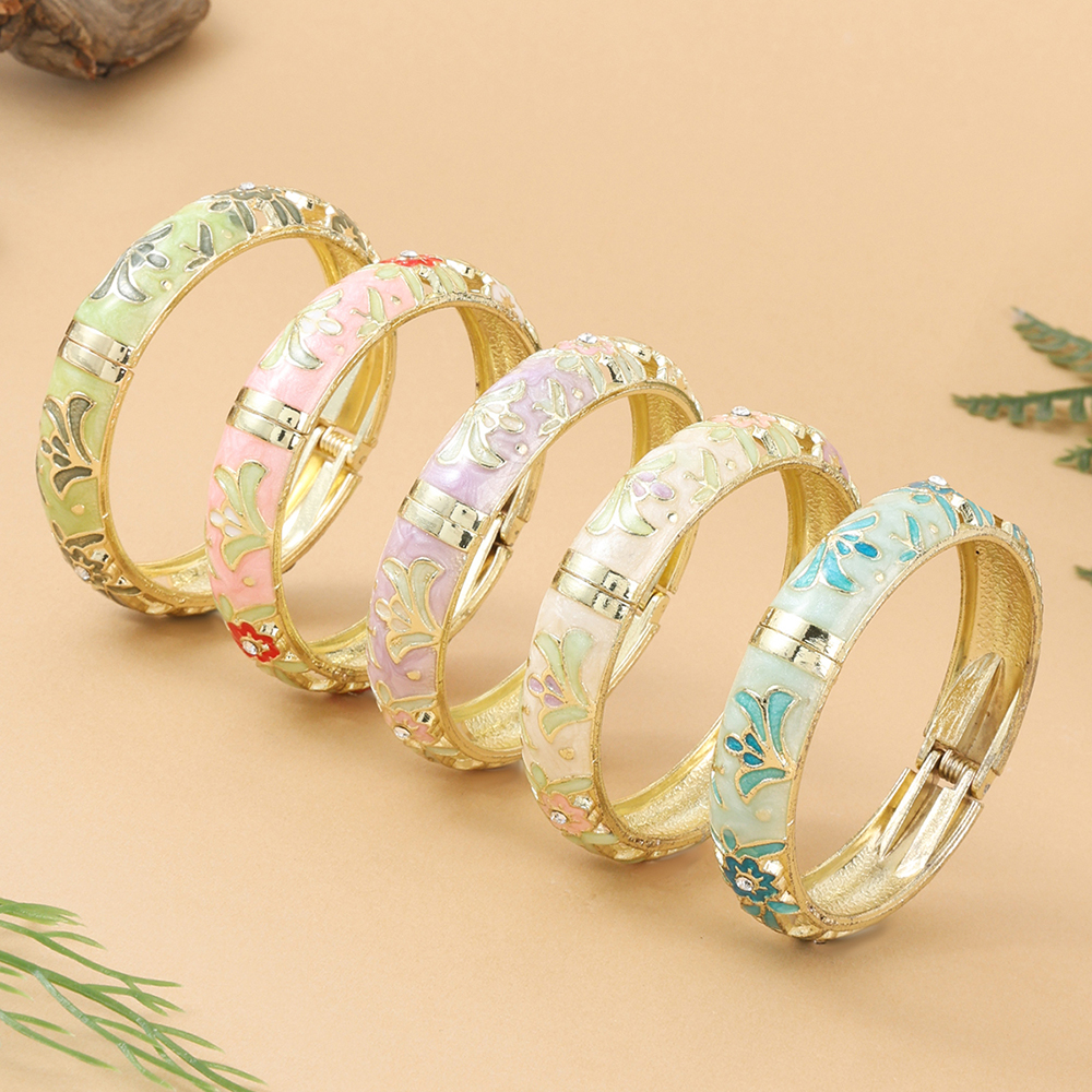Jardme 1PCS Wide Hollow Enamel - Coordinates Bracelet recensione e prezzo