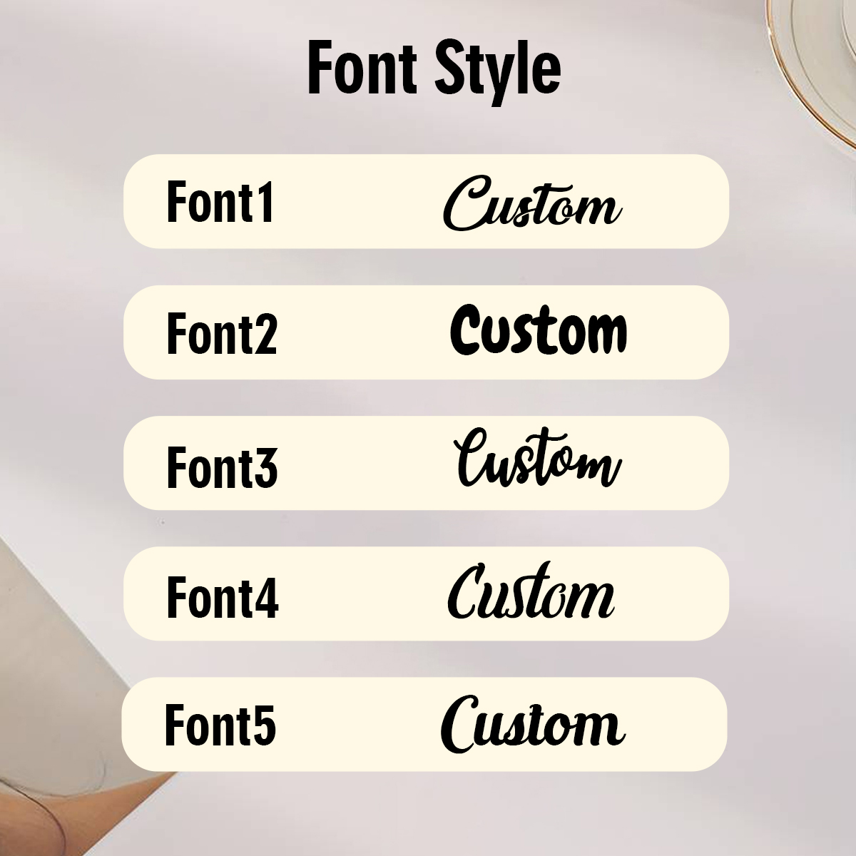 Custom Name Stickers, Custom G - Personalised Candle Label recensione e prezzo